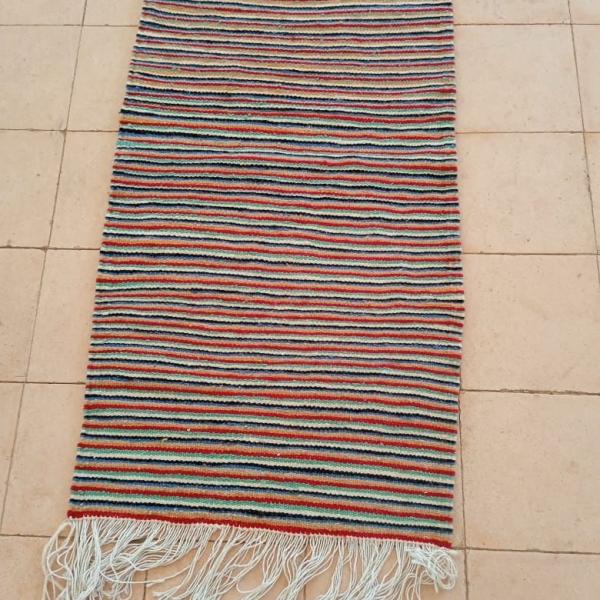 Tapis artisanal marocain en laine
